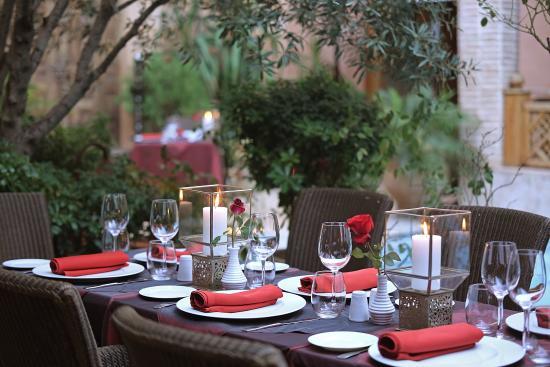 Restaurant of La Maison Arabe